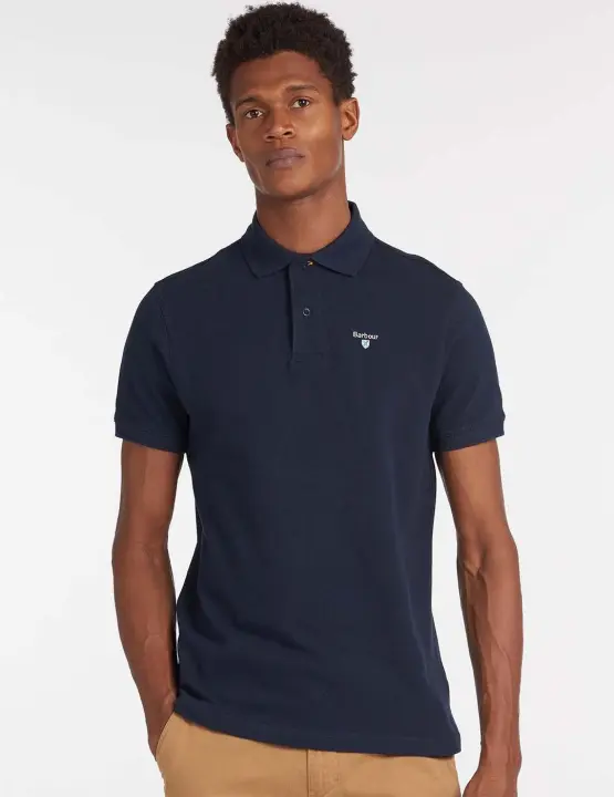 Polo Barbour M/C Sports Marino Hombre - 1