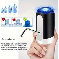 Bomba Eléctrica Para Agua De Botella De 2-5 Gallones Cargable Por USB Automática Para Uso Doméstico Oficina Camping Picnic - details 8