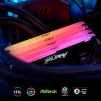 Kingston Fury Beast RGB 32GB 3200MT/s DDR4 CL16 DIMM (Kit de 2) PC Memoria para PCs Ordenadores de Sobremesa - KF432C16BB12AK2/32 - details 2