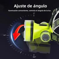 Lámpara De Cara Profesional Para Escuba 2024 Con LED De Alta Potencia 500M IPX8 Torcha De Cabeza Para Pesca Y Diversión Subacuática Incluye Batería Recargable - details 11