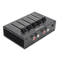 Ecualizador De 3 Bandas Compacto De Aluminio 5V Control De Volumen Equilibrado Alta Fidelidad Bajo Ruido Preamplificador Para Playera De Grabación Para El Hogar - details 1
