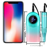 Máquina De Uñas Recargable 45000Rpm Electrica Portátil Para Archivar Y Pulir Uñas De Gel Ideal Para Manicura En Casa Y Salón - details 8