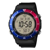 Reloj CASIO Para Hombre - Pantalla Digital y Bisel Giratorio Azul/Rojo - Sumergible (100m) - AE-1700H-1A2VEF - details 0