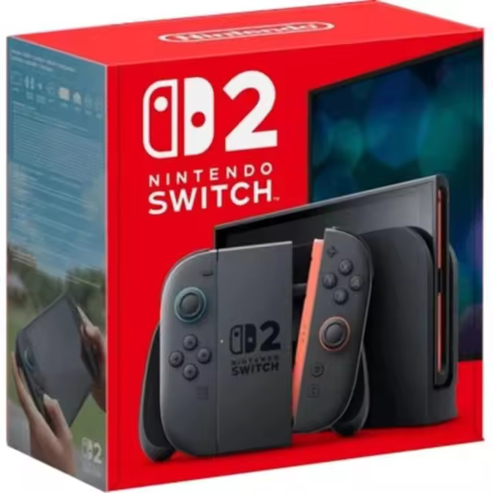 CONSOLA NINTENDO SWITCH 2 / PANTALLA 7.9'' LCD 120HZ / MEMORIA 256GB / AMPLIAR MEMORIA TARJETA MICROSD EXPRESS / LAN / WIFI 6 / BLUETOOTH / 3 AÑOS GARANTÍA FABRICANTE NINTENDO ESPAÑA / CAJA SELLADA CON EL PRECINTO DE FÁBRICA / VERSIÓN EUROPEA - ES - 1