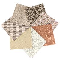 7PCS Tela De Algodón De 50 X 50cm Para DIY Patchwork Bordado Costura Scrapbooking Arte Y Manualidades Tela De Brocado De Alta Calidad Antiestática - details 10
