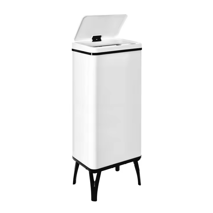Wellhome Cubo de Basura Inteligente 60L Blanco - 1