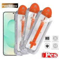 Protector De Pantalla Completo Para Samsung Galaxy S25 S24 S23 S21 Ultra S22 S25 plus S24 FE Vidrio Templado Anti-Scratch HD Instalación Fácil - details 0