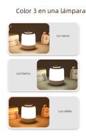 Lámpara Nocturna LED Táctil Portátil Para Dormitorio Lámpara De Mesa Para Niños Con Sensor De Táctil Regalo Ideal Para Habitación - details 5