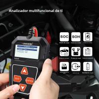 KONNWEI KW208 Prueba De Batería De Coche 12V 100 a 2000CCA Analizador De Circuito De Carga Y Arranque Herramientas De Batería 12 Volts - details 8