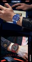 Reloj De Pulsera Deportivo Casual Para Hombre MINI FOCUS Gran Dial Luminoso Resistente Al Agua Cuarzo Multi-function Corona a Contrachavija Calendario - details 19