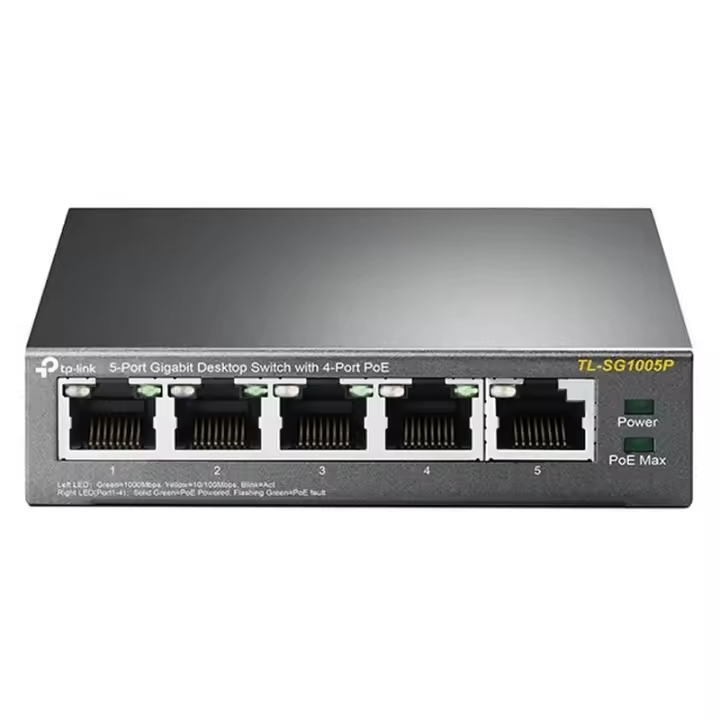 Switch Gigabit Tp-link TL-SG1005P, 5 Puertos 4xpoe - 1