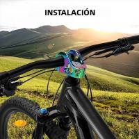 BUCKLOS Alcancía De Bicicleta Corta 35mm 40mm Alta Resistencia MTB Manillar De Bicicleta CNC Aleación De Aluminio Hueco Ciclismo Potencia - details 5