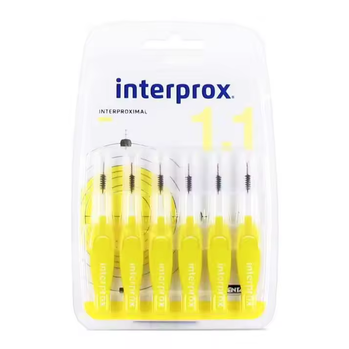 Dentaid Cepillo Interproximal Mini 6 U - Limpieza Eficaz y Precisa - 1