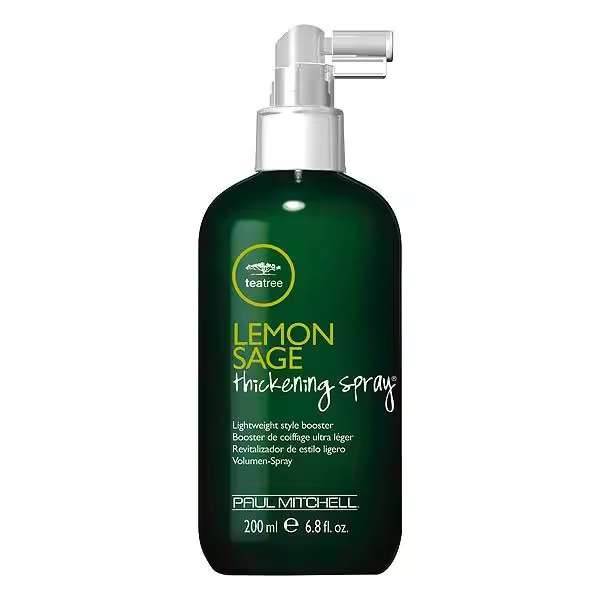 Paul Mitchell Tea Tree Lemon Sage Thickening Spray - Spray Espesante con limón y salvia para engrosar el cabello fino - 1