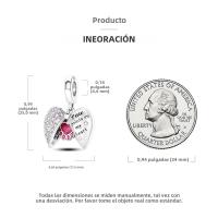 Beadas De Corazón Colorido En Plata Para Joyería De Pulsera Y Collar Con Encanto Para Chicos Y Chicas Accesorios De Moda Irregular - details 49