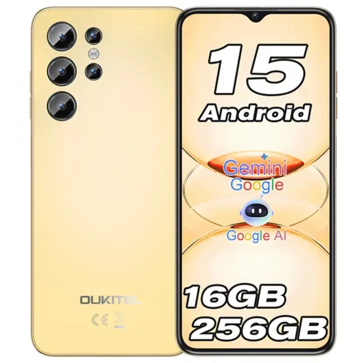oukitel C1 Pro Teléfono Móvil 6.52" 16GB+256GB 5150mah Octa-Core Android 15 Dual sim 4G Smartphone Libre - 1