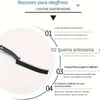 Cepillo De Limpieza Multifuncional Para Espacios Estrechos 37/5000 Nueva Herramienta De Limpieza Para Baño Y Grout De Paja Dura - details 7