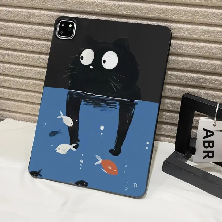 Funda De Tableta Para Samsung Galaxy S8 S9 S10 S11 Ultra S7 plus A7 A8 A9 Estilo Gato Amante Exclusivo Aesthetic Protección - 1