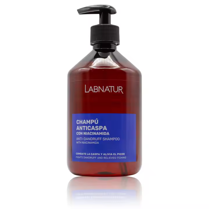 Champú Anticaspa con Niacinamida 500ml Labnatur - 1
