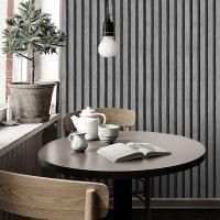 Papel Tapiz De Madera Natural Autoadhesivo Impermeable Para Decoración De Paredes Habitación Papel Tapiz De Suelo Gris De Palos De Madera Desmontable - details 5