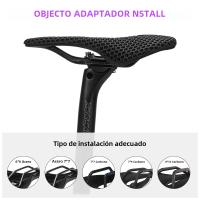 Pomo De Silla De Bicicleta De Carbono Ligero TKP100 Para Bicicleta De Montaña 27.2 30.9 31.6mm Compatible Con XC Mountain Road - details 13