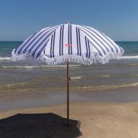 Flamingueo Sombrilla Playa Sombrilla Terraza Exterior Parasol Terraza Sombrilla Playa Grande Sombrilla Playa Proteccion UPF 50+ 210 x 180 cm - details 2