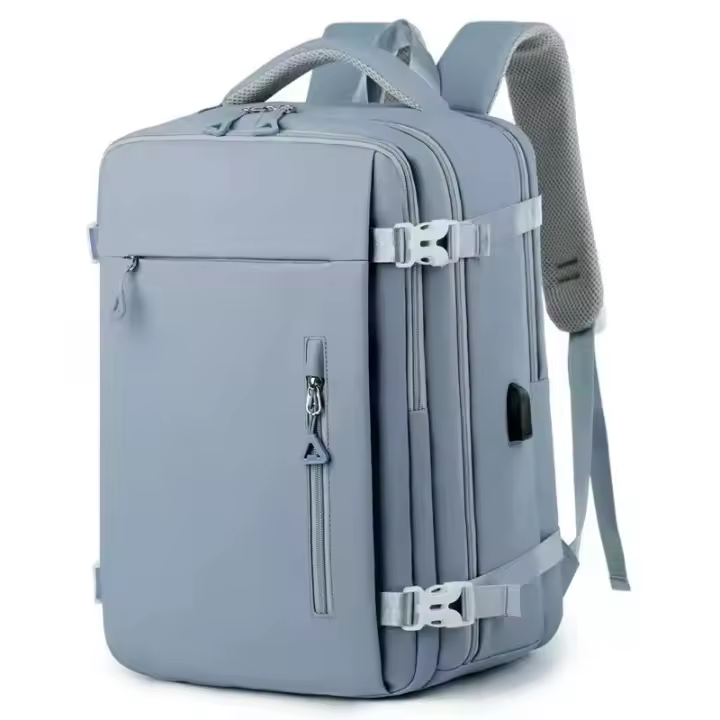 Mochila de Viaje y Oficina 43x28x20cm, Impermeable, con Puerto USB, Compartimento para Ropa y Portátil, Mochila Unisex Antirrobo para Estudiantes, Negocios y Turismo. ✅ Envíos a España en 48/72h - 1