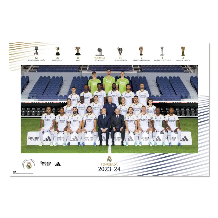 Poster real madrid template 2023/2024 - 1