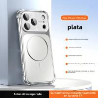 Funda Magnética Para iPhone Con Protector De Cámara Y Carcasa De Silicona Mate Antichoque Compatible Con Magsafe Modelos 13 14 15 16 17 - details 15