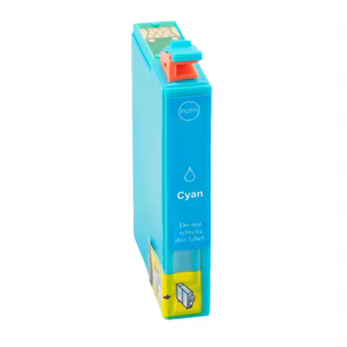 Epson 502XL Cyan Ink Cartridge - High-quality generic cartridge compatible with Epson Expression Home and WorkForce printers, yields 470 pages, perfect for reliable printing. - 1