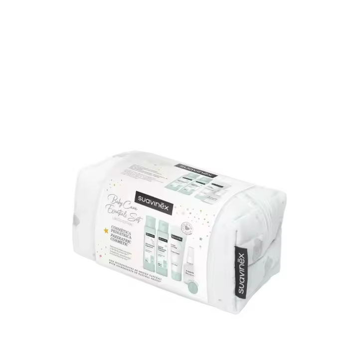 Suavinex baby care essentials set neceser de baño beige - 1