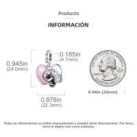 Colgante De Gato Luna Estrella En Plata Para Mujer Pendiente De Earphone Dangle Joyería De Moda DIY Regalo Bangle Bracelet Fit - details 23