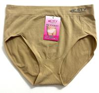NOVAME - Pack de 12 Bragas de Mujer de Licra Sin Costura - Talla Super Grande - details 2