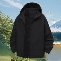 Chaqueta De Cierre Para Mujer Casual Con Capucha Color Sólido Transpirable Impermeable Y Antigolpes Para Camping Y Escalada Al Aire Libre - details 15