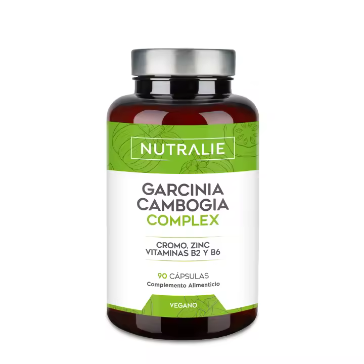 Garcinia Cambogia 2000mg - 60% HCA - Cromo Zinc B2 B6 - Para Mujer y Hombre - 90 Cápsulas Garcinia Complex Nutralie - 1