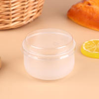 10 Sets De Copas De Pastel Transparentes Resistentes a Altas Temperaturas Con Tapa Para Hornear Y Postres Japoneses - details 6