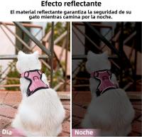 Correa De Tracción Para Gatos Transpirable Con Ajuste Y Antideslizante Chaleco Estilo Cuerda Adelantable Ultrafino Para Verano - details 3