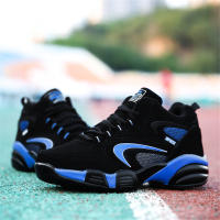 Zapatos De Deporte Para Hombre Talla Grande Color Bloque Trendy Antideslizantes Con Cordones Duros Y Duraderos Para Actividades Al Aire Libre - details 6
