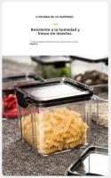 Jars De Almacenamiento Para Cocina Grandes Y Herméticos De Plástico Resistente a La Humedad Set De Cajas De Temporada Para El Hogar - details 12