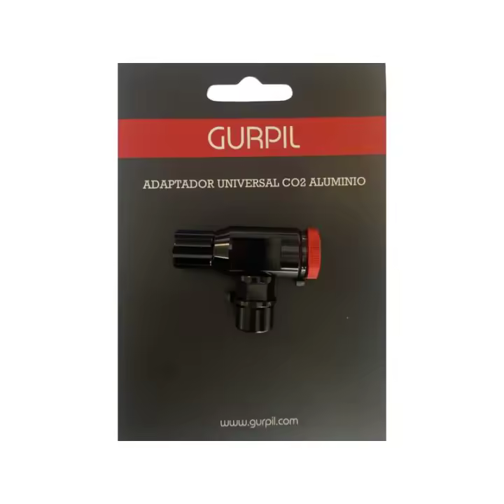 Gurpil - Adaptador CO2 Universal para bicicleta de ciclismo, diseño innovador y fácil de usar para inflado rápido y preciso de neumáticos, compatible con cartuchos estándar, fabricado en aluminio ligero y resistente - 1