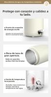 Tetera Eléctrica Multifuncional Portátil 550ml Con Temperatura Ajustable Y Protección Anti-Dry Potencia 400w EU Plug - details 17