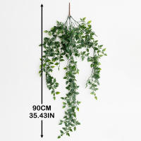 Planta Artificial De Hiedra Para Decoración De Bodas Año Nuevo Y Navidad En Casa Jardín Exterior DIY Sala De Estar Colgante - details 1