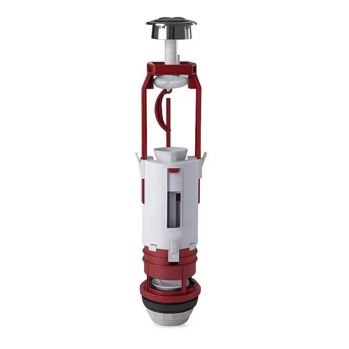 Jimten S-584 | Mecanismo Universal de Descarga para WC con Doble Pulsador | Altura Regulable | Compatible con Roca, Gala, etc. | Ahorro 3/6L | Instalación Fácil y Rápida - 1