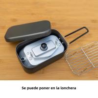 Hervidor De Agua Para Camping De Aluminio Portátil Con Manija Olla De Hervir Agua Para Viajes Y Escalada Al Aire Libre - details 6