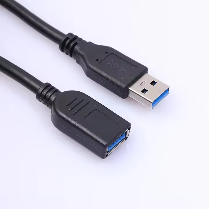 Cable De Extensión USB 3.0 De 2/3 Metros USB a Macho a Hembra Para Transmisión De Datos Y Carga Compatible Con Cámara Y Computadora - 1