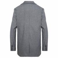 Chaqueta De Lana Para Hombre Estilo Británico Casual Otoño Invierno Manga Larga Con Lining Cierre Tradicional Solapa Plegable - details 4