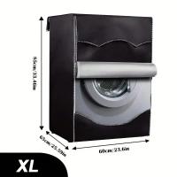 Cubierta De Lavadora Universal Impermeable Y Anti-Sol Para Secadora Frontal Material De Poliéster 100% Protección Duradera - details 7