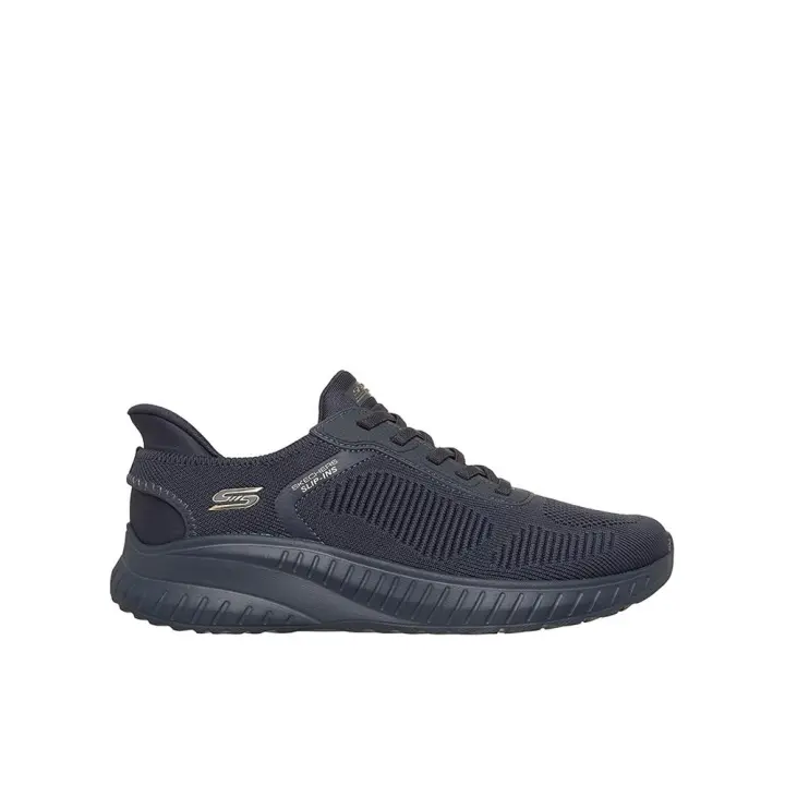 Zapatillas Skechers Mujer Bobs Squad Chaos Current Azul Marino - 1