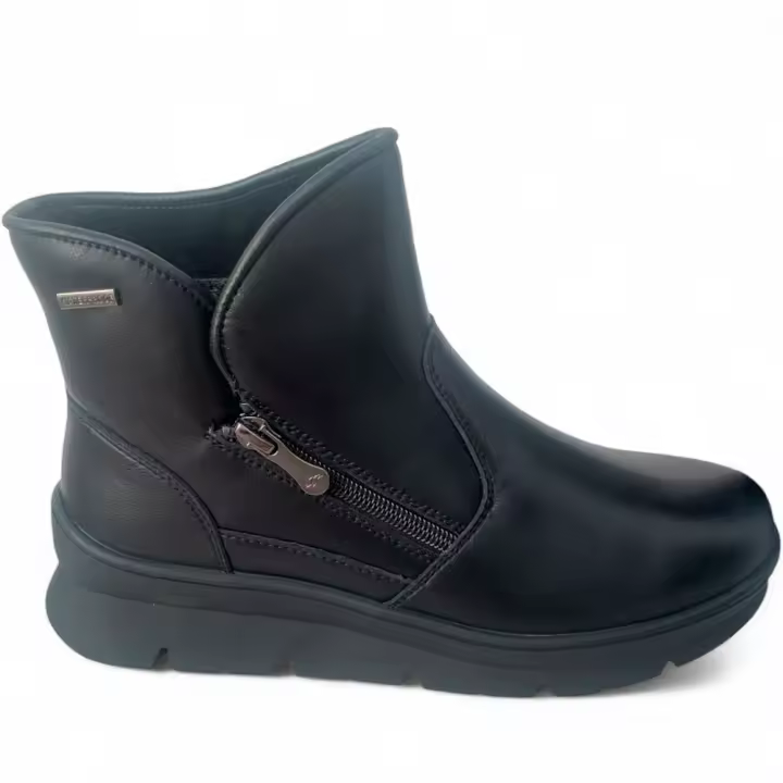 Botines Sport Piel Mujer Khloe Marín 9074MN Waterproof Negros 106384 Botines Botines cuña-plataforma Botines Planos MARCAS MUJER kHLOE MARÍN - 1