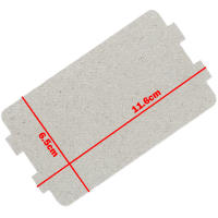 5pcs Hoja De Mica Universal Para Horno Microondas Accesorios De Cocina Cubierta De Guía De Onda 11.6 X 6.5cm - details 3